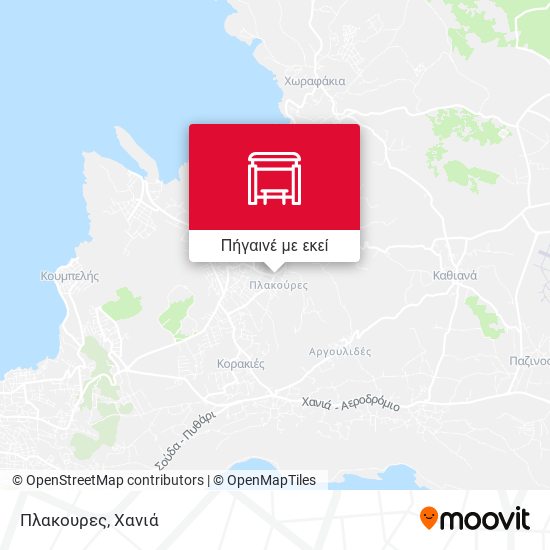 Πλακουρες χάρτης