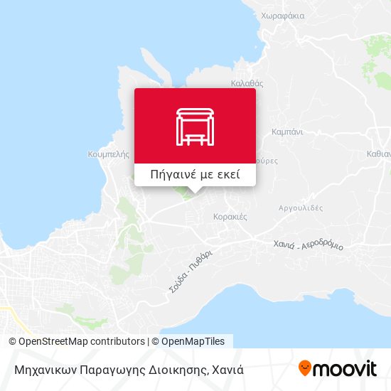 Μηχανικων Παραγωγης Διοικησης χάρτης