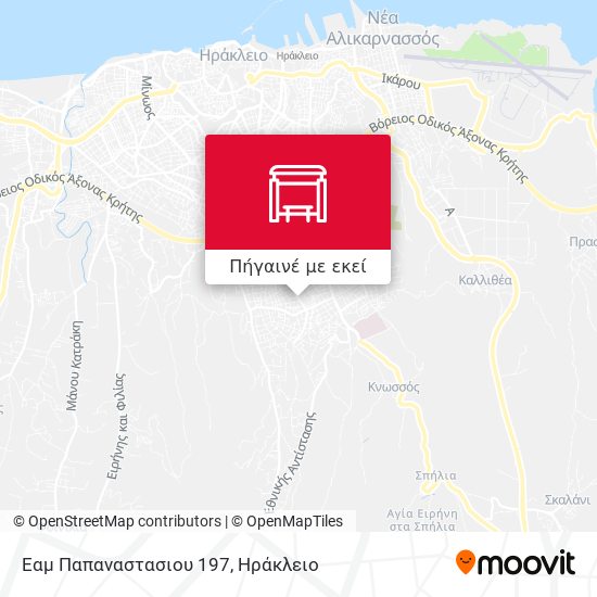 Εαμ Παπαναστασιου 197 χάρτης