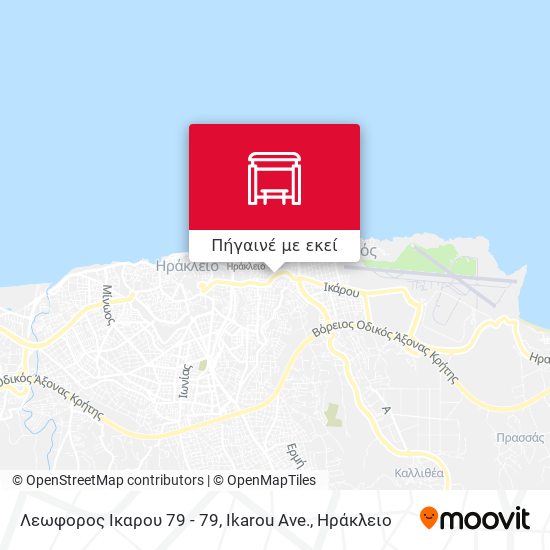 Λεωφορος Ικαρου 79 - 79, Ikarou Ave. χάρτης