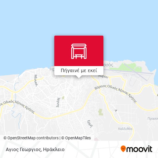 Αγιος Γεωργιος χάρτης