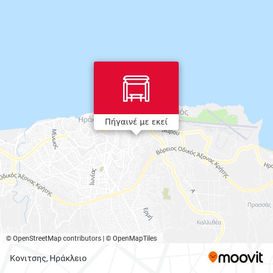 Κονιτσης χάρτης