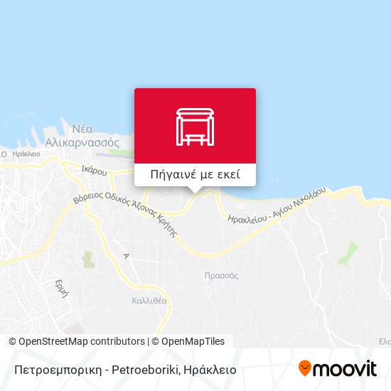 Πετροεμπορικη - Petroeboriki χάρτης