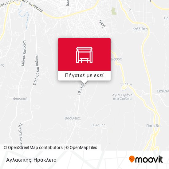 Αγλαωπης χάρτης