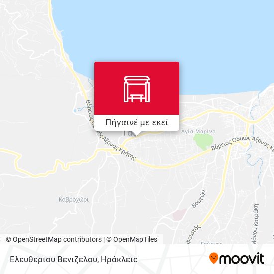 Ελευθεριου Βενιζελου χάρτης