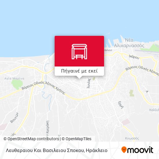 Λευθεραιου Και Βασιλειου Σποκου χάρτης