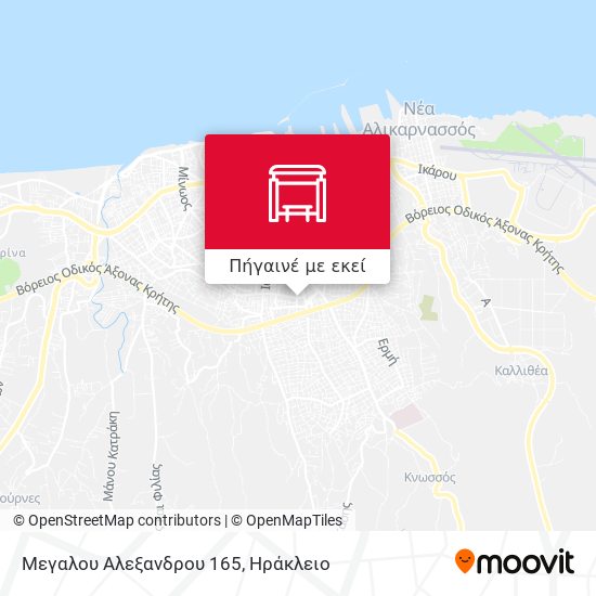 Μεγαλου Αλεξανδρου 165 χάρτης