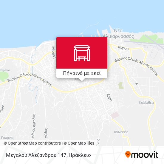 Μεγαλου Αλεξανδρου 147 χάρτης