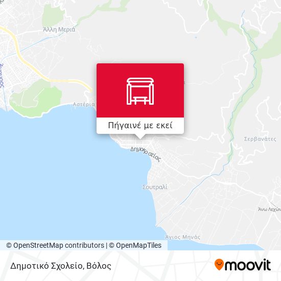 Δημοτικό Σχολείο χάρτης