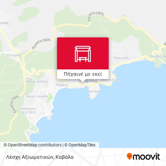 Λέσχη Αξιωματικών χάρτης