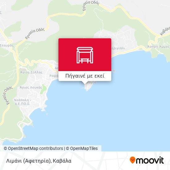 Λιμάνι (Αφετηρία) χάρτης