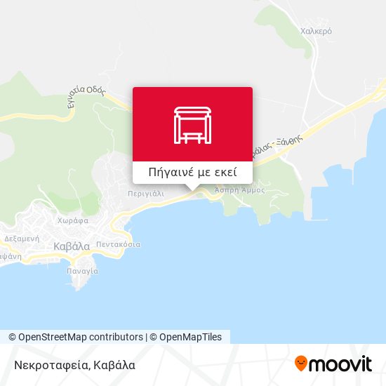 Νεκροταφεία χάρτης