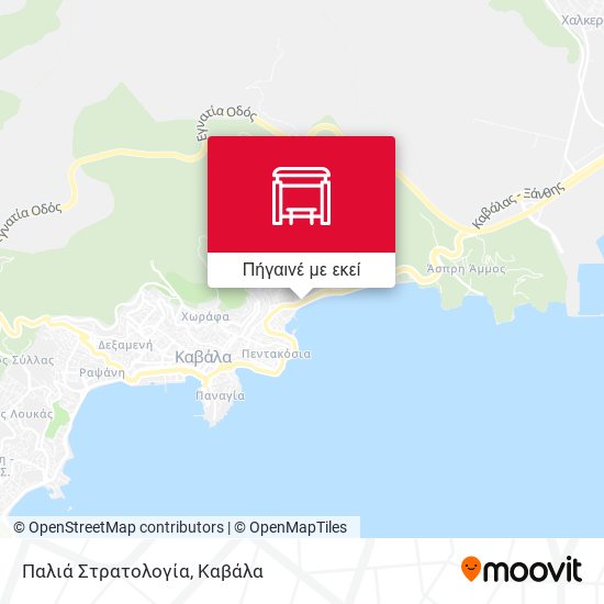 Παλιά Στρατολογία χάρτης