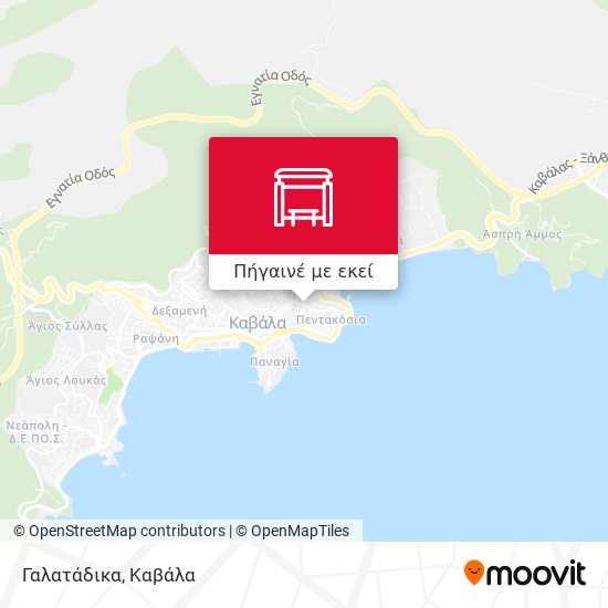 Γαλατάδικα χάρτης