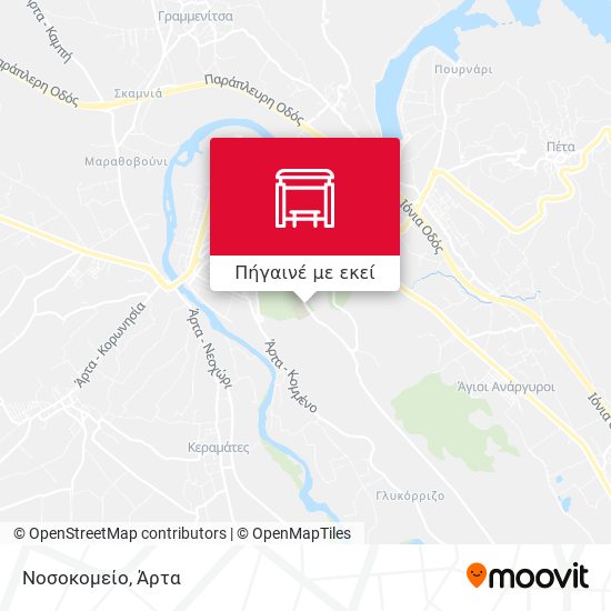 Νοσοκομείο χάρτης