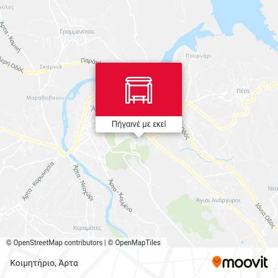 Κοιμητήριο χάρτης