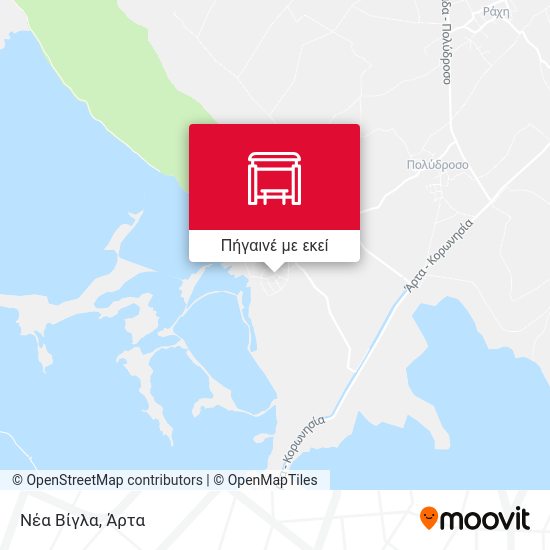 Νέα Βίγλα χάρτης
