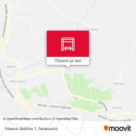 Λύκειο Δαλίου 1 χάρτης