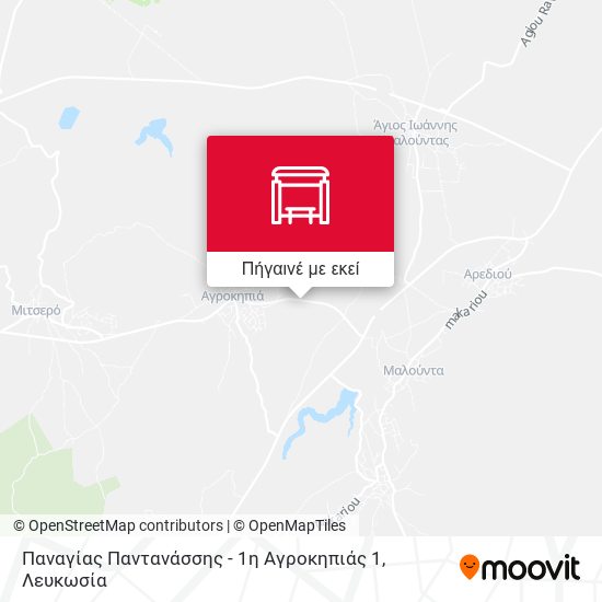 Παναγίας Παντανάσσης - 1η Αγροκηπιάς 1 χάρτης