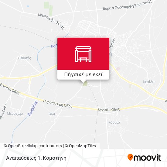 Αναπαύσεως 1 χάρτης