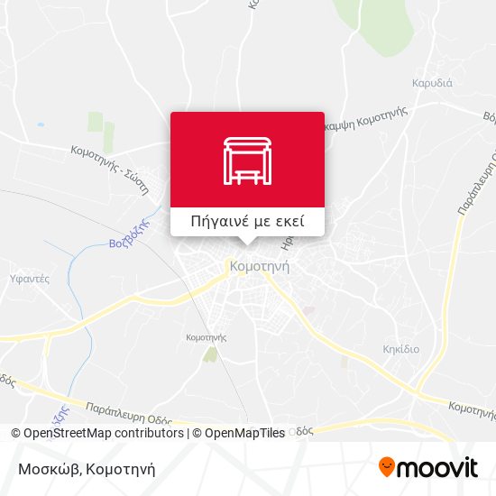 Μοσκώβ χάρτης