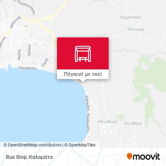 Bus Stop χάρτης