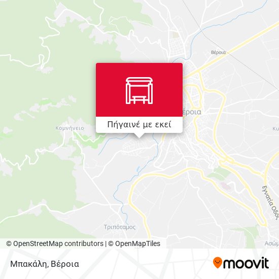 Μπακάλη χάρτης