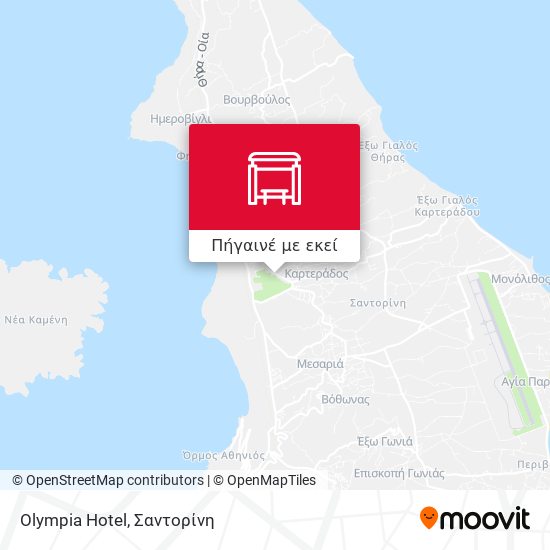 Olympia Hotel χάρτης