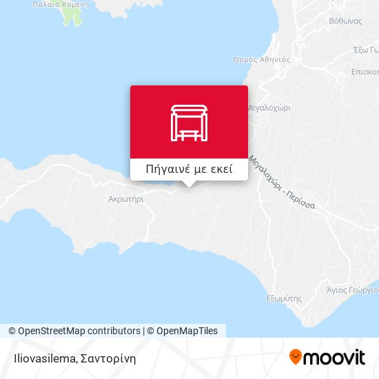 Iliovasilema χάρτης