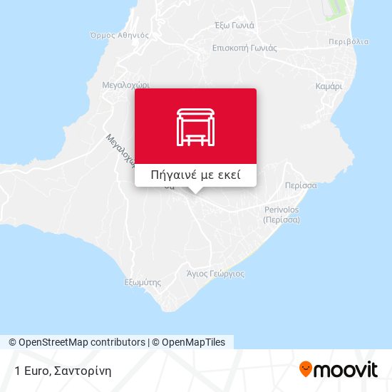 1 Euro χάρτης