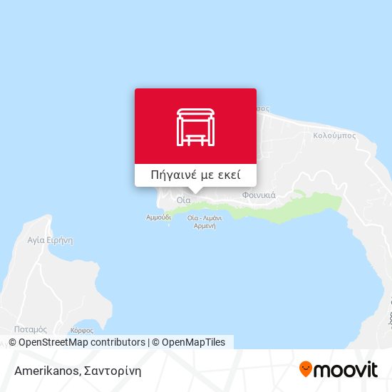 Amerikanos χάρτης