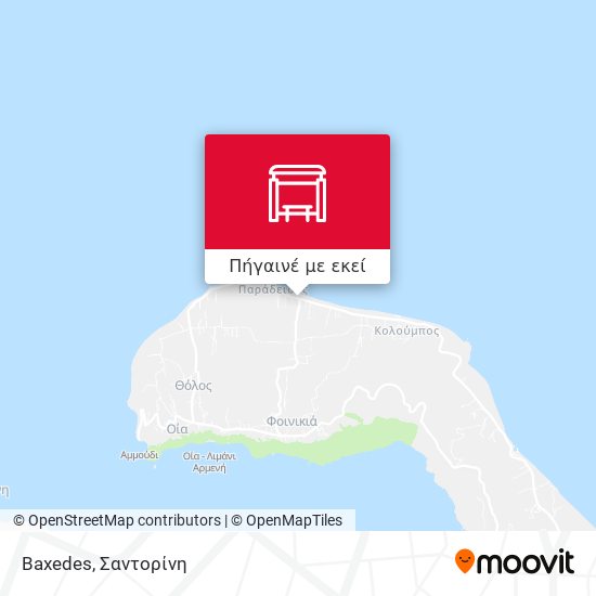 Baxedes χάρτης