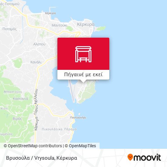 Βρυσούλα / Vrysoula χάρτης