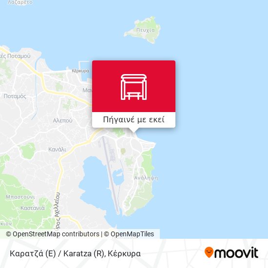 Καρατζά (E) / Karatza (R) χάρτης
