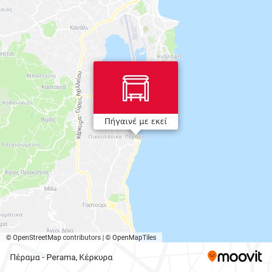 Πέραμα - Perama χάρτης