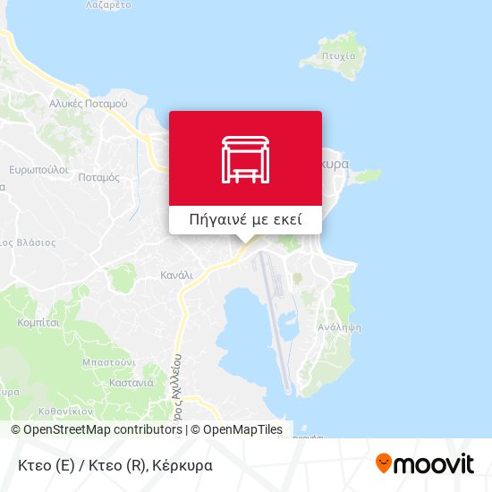 Κτεο (Ε) / Κτεο (R) χάρτης