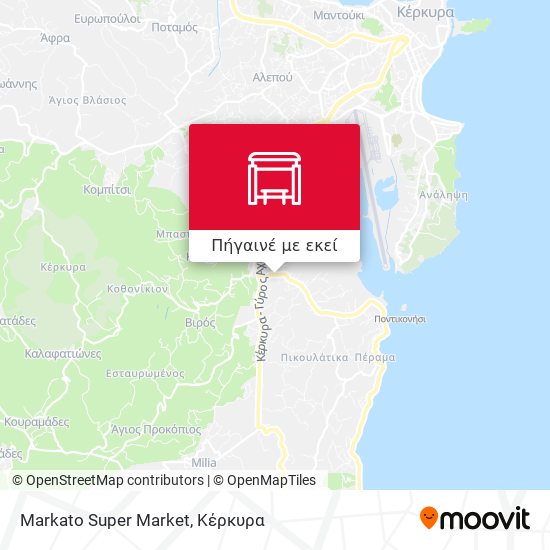 Markato Super Market χάρτης