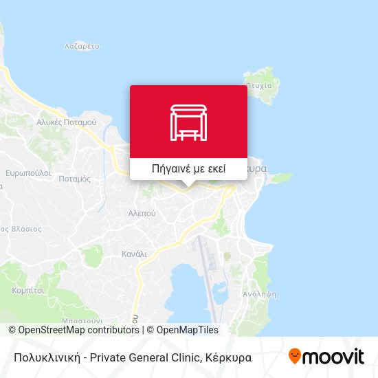 Πολυκλινική - Private General Clinic χάρτης