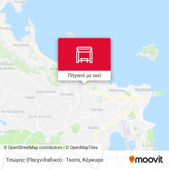 Τσώρης (Παιχνιδαδικο) - Tsoris χάρτης