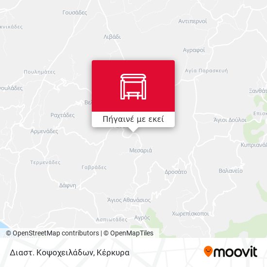 Διαστ. Κοψοχειλάδων χάρτης