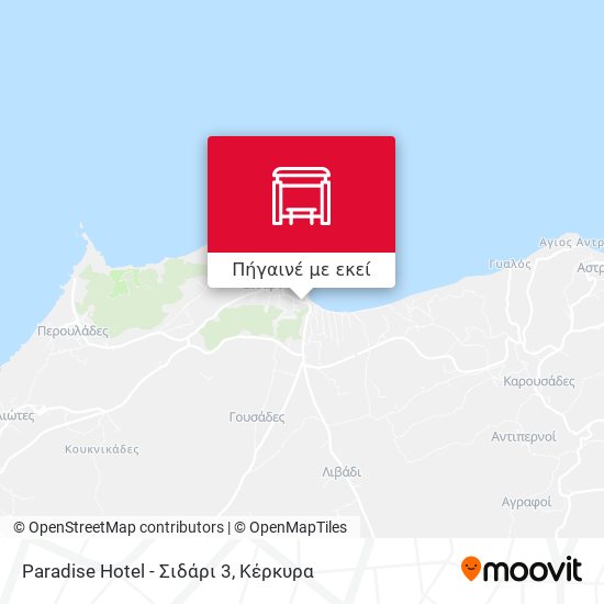 Paradise Hotel - Σιδάρι 3 χάρτης