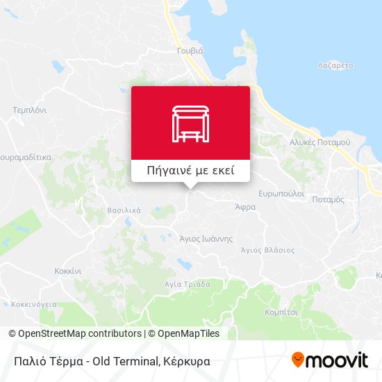 Παλιό Τέρμα - Old Terminal χάρτης