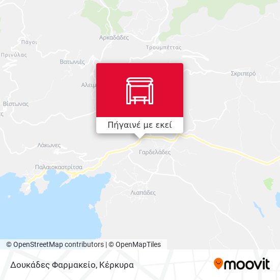 Δουκάδες Φαρμακείο χάρτης