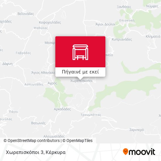 Χωρεπισκόποι 3 χάρτης