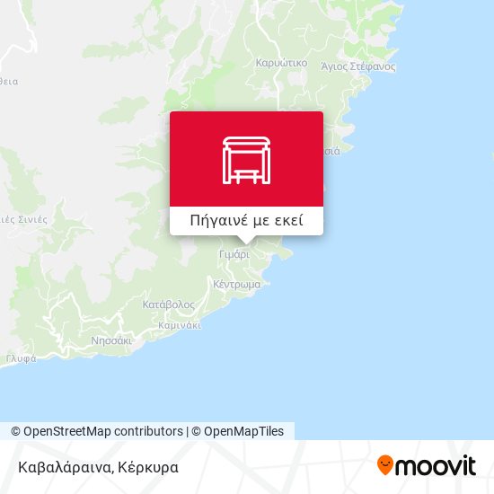 Καβαλάραινα χάρτης