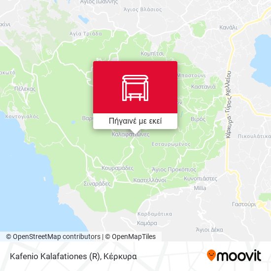 Kafenio Kalafationes (R) χάρτης