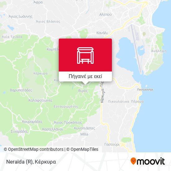 Neraïda (R) χάρτης