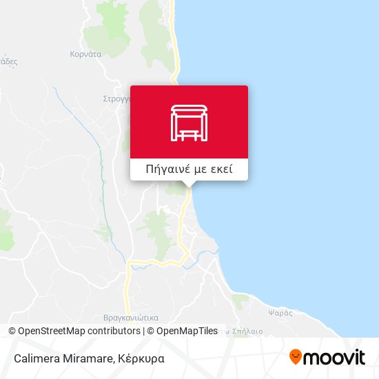 Calimera Miramare χάρτης