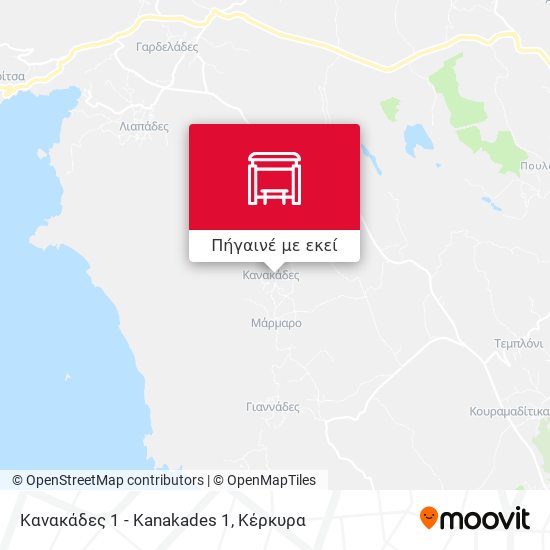 Κανακάδες 1 - Kanakades 1 χάρτης