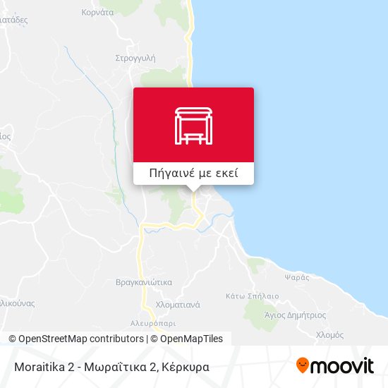 Moraitika 2 - Μωραΐτικα 2 χάρτης
